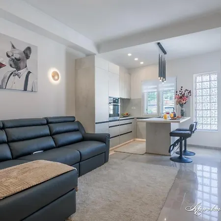 Penthouse Leonarda With Private Parking Apartment Pula Room photo